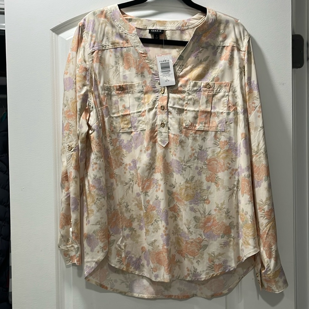 Torrid Harper Lush Floral Dew 1x 14/16 NWT